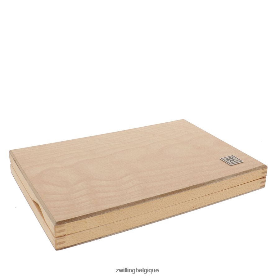 Zwilling Ensembles à steak Ensemble de 8 couteaux à steak en acier inoxydable avec coffret de présentation en bois coutellerie 206XHX52