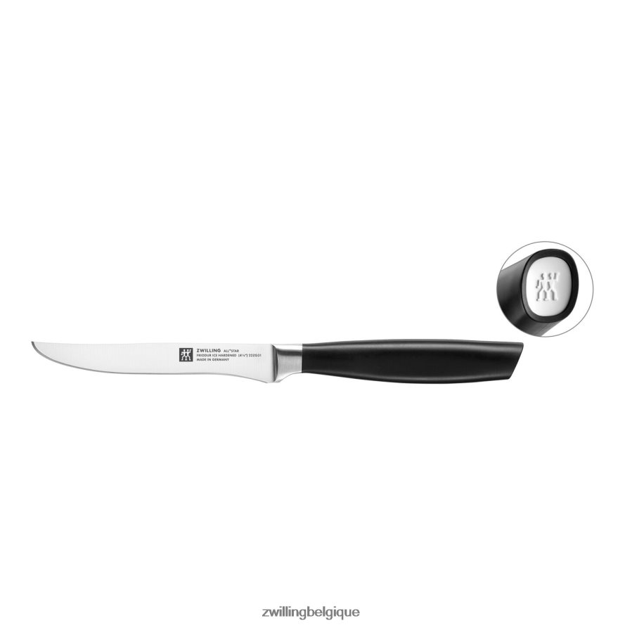 Zwilling all * star 4,5 pouces, couteau à steak, blanc coutellerie 206XHX445