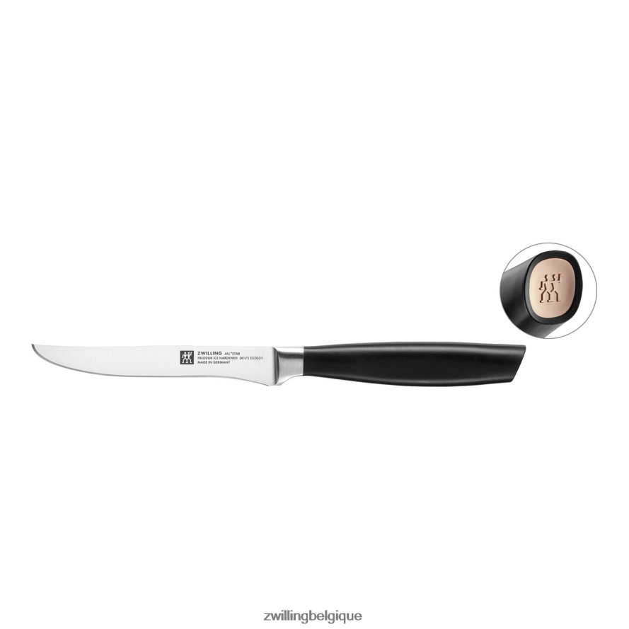 Zwilling all * star 4,5 pouces, couteau à steak, or rose coutellerie 206XHX443