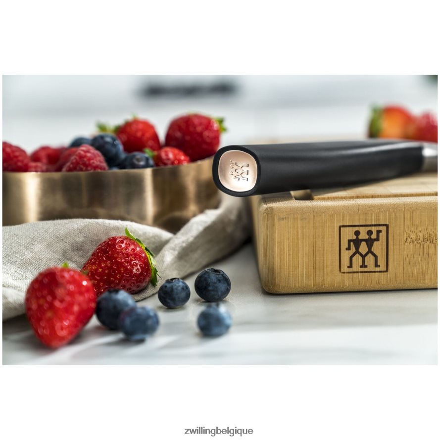 Zwilling all * star 4 pouces, couteau d\'office, or rose coutellerie 206XHX310