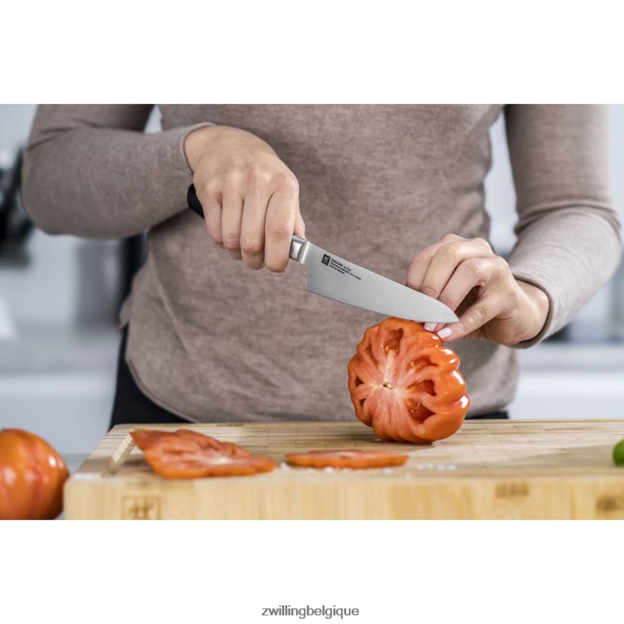 Zwilling all * star 5,5 pouces, couteau de chef compact, noir mat coutellerie 206XHX347