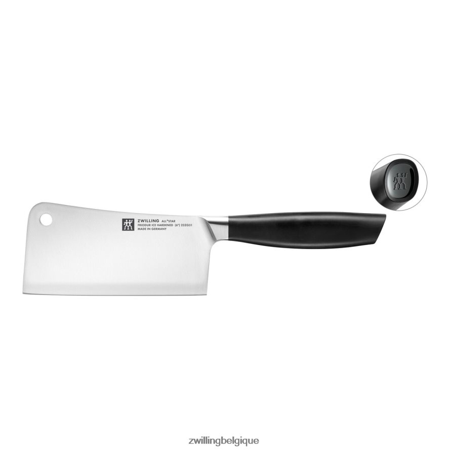 Zwilling all * star 6 pouces, couperet, noir mat coutellerie 206XHX319