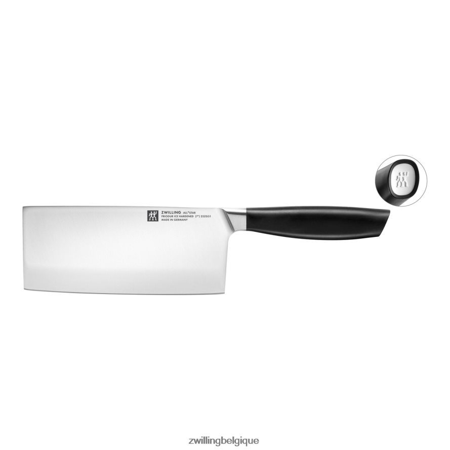 Zwilling all * star 7 pouces, couteau de chef chinois, blanc coutellerie 206XHX220