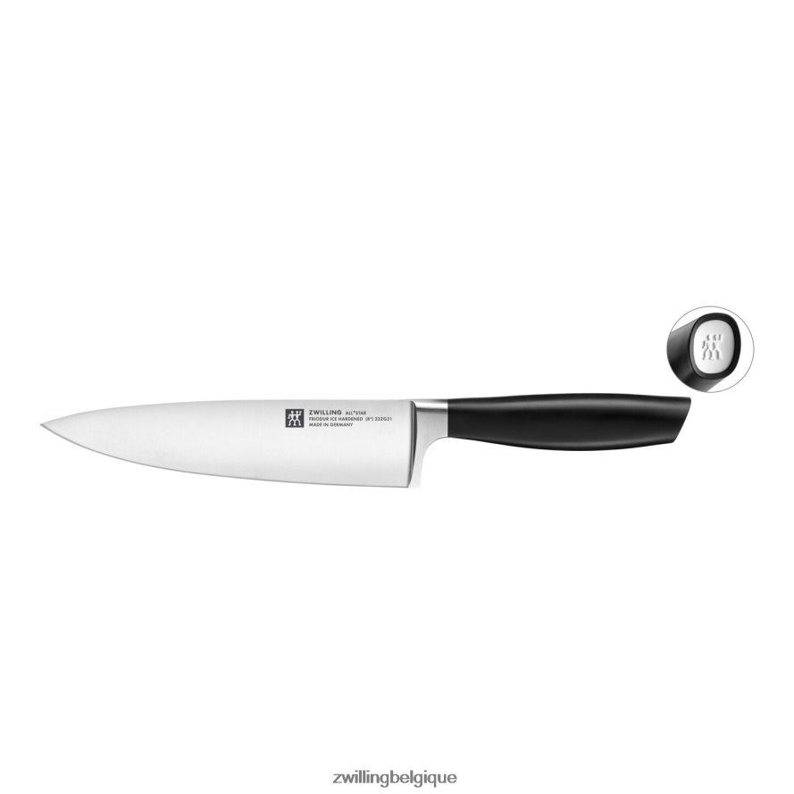 Zwilling all * star 8 pouces, couteau de chef, blanc coutellerie 206XHX295