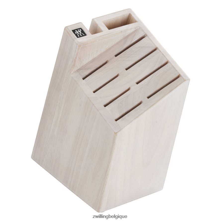 Zwilling Bloc à couteaux Storage Pro vide couleur blanc coutellerie 206XHX256