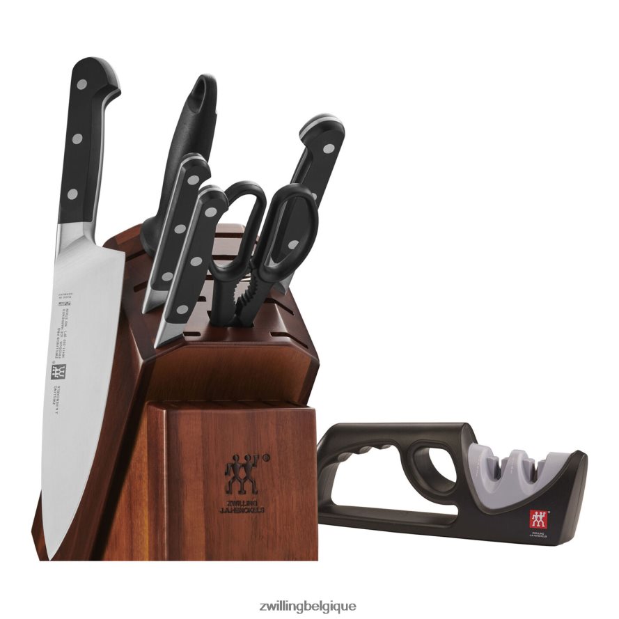 Zwilling pro 8 pièces, ensemble de blocs de couteaux coutellerie 206XHX4