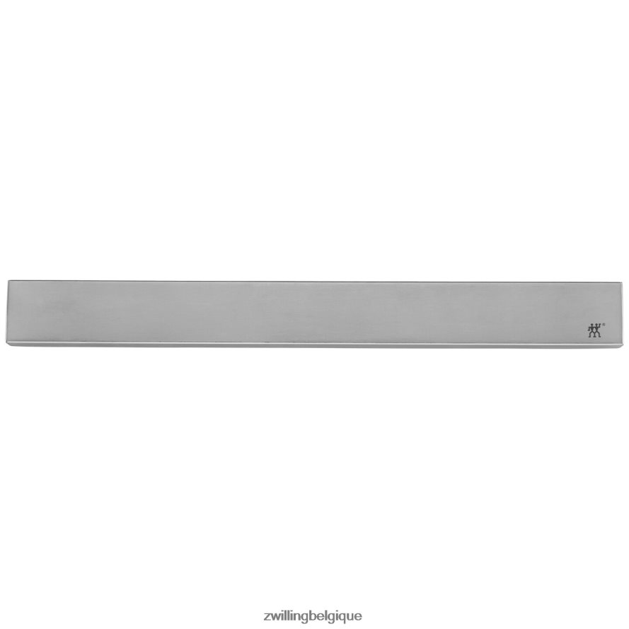 Zwilling rangement 17,5 pouces, acier inoxydable, barre à couteaux magnétique, argent coutellerie 206XHX140