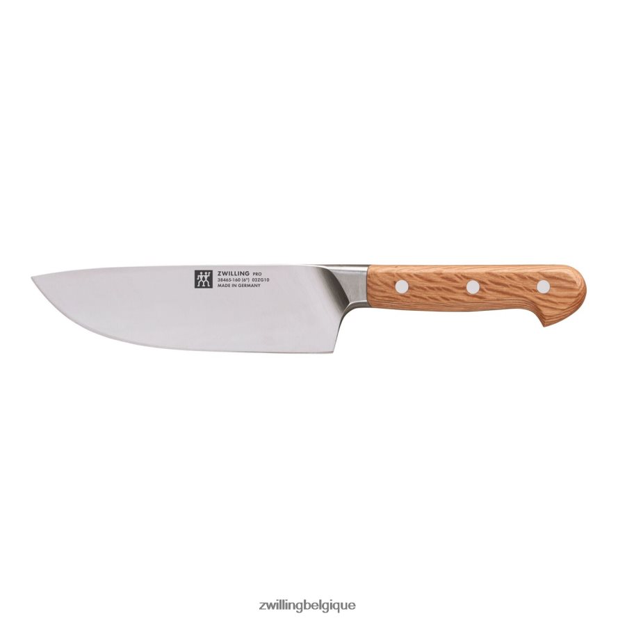 Zwilling pro chêne vert 6 pouces, couteau de chef coutellerie 206XHX386