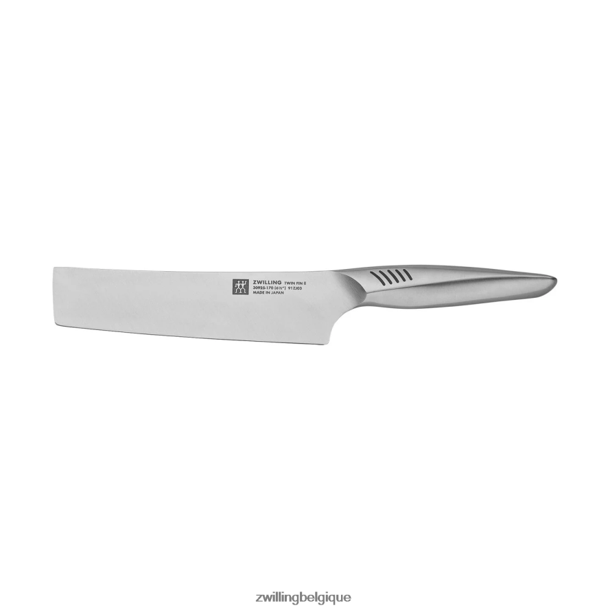 Zwilling couteau nakiri twin fin ii 6,5 pouces coutellerie 206XHX405