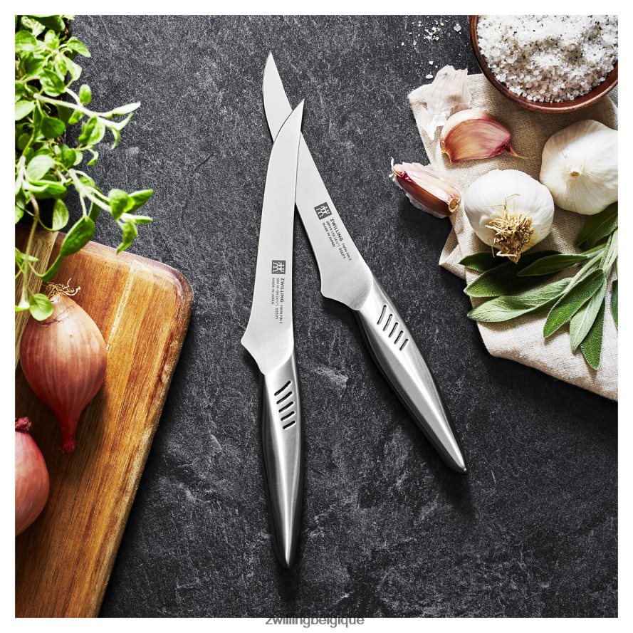 Zwilling twin fin ii 2 pièces, ensemble à steak coutellerie 206XHX437