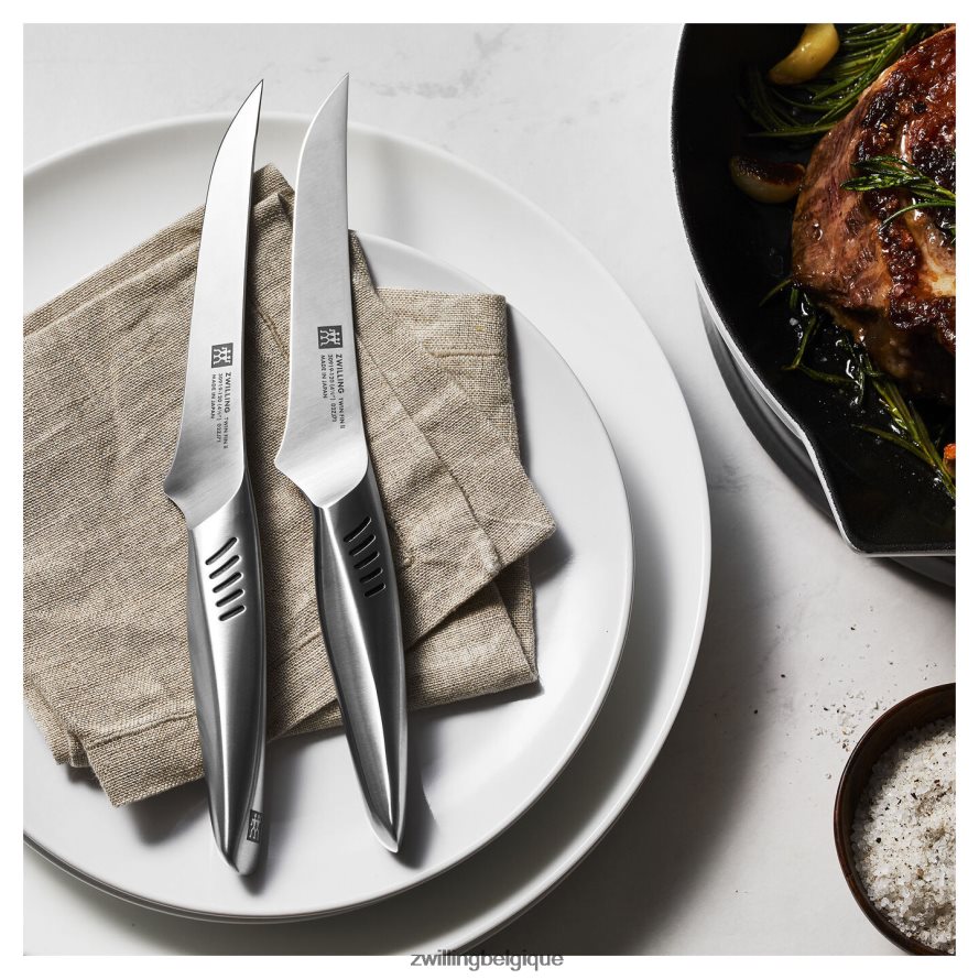 Zwilling twin fin ii 2 pièces, ensemble à steak coutellerie 206XHX437