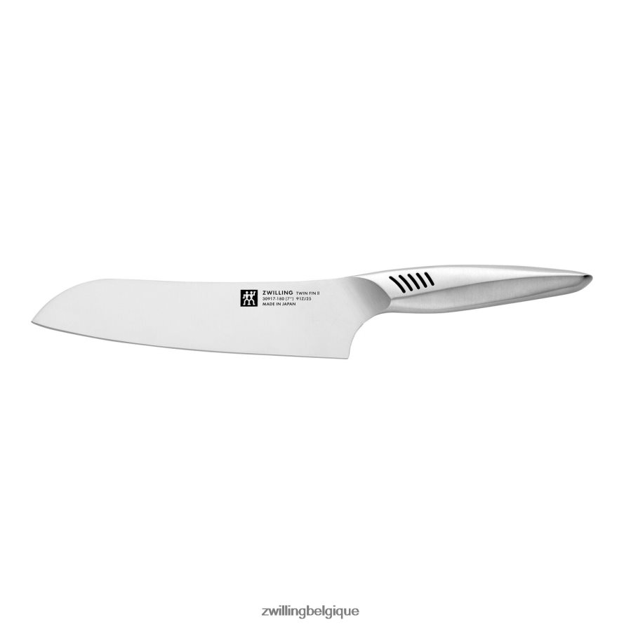 Zwilling twin fin ii 7 pièces, jeu de blocs auto-affûtants, marron coutellerie 206XHX397