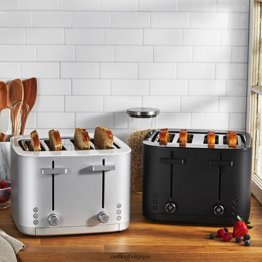 Zwilling grille-pain enfinigy 4 fentes - argent - remis à neuf coutellerie 206XHX561