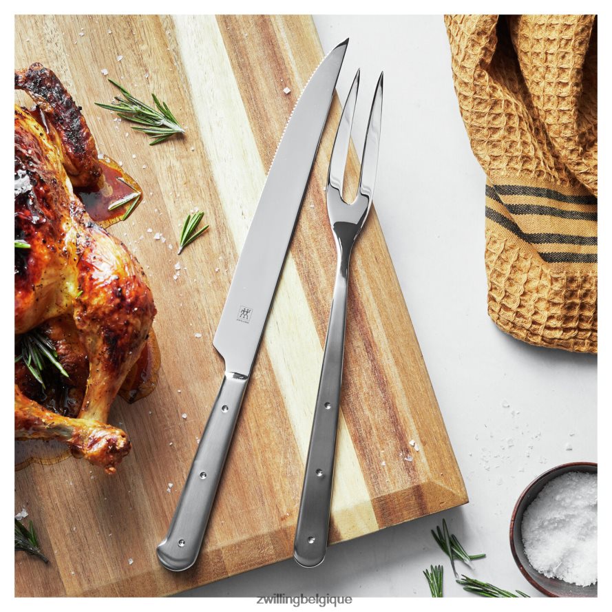 Zwilling ensemble de fourchettes et de couteaux à découper Porterhouse coutellerie 206XHX366