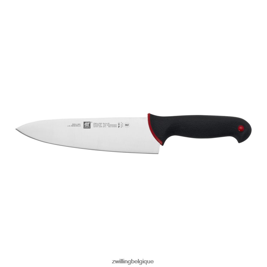 Zwilling le kit essentiel de 6 couteaux d\'école culinaire avec protège-lames coutellerie 206XHX237