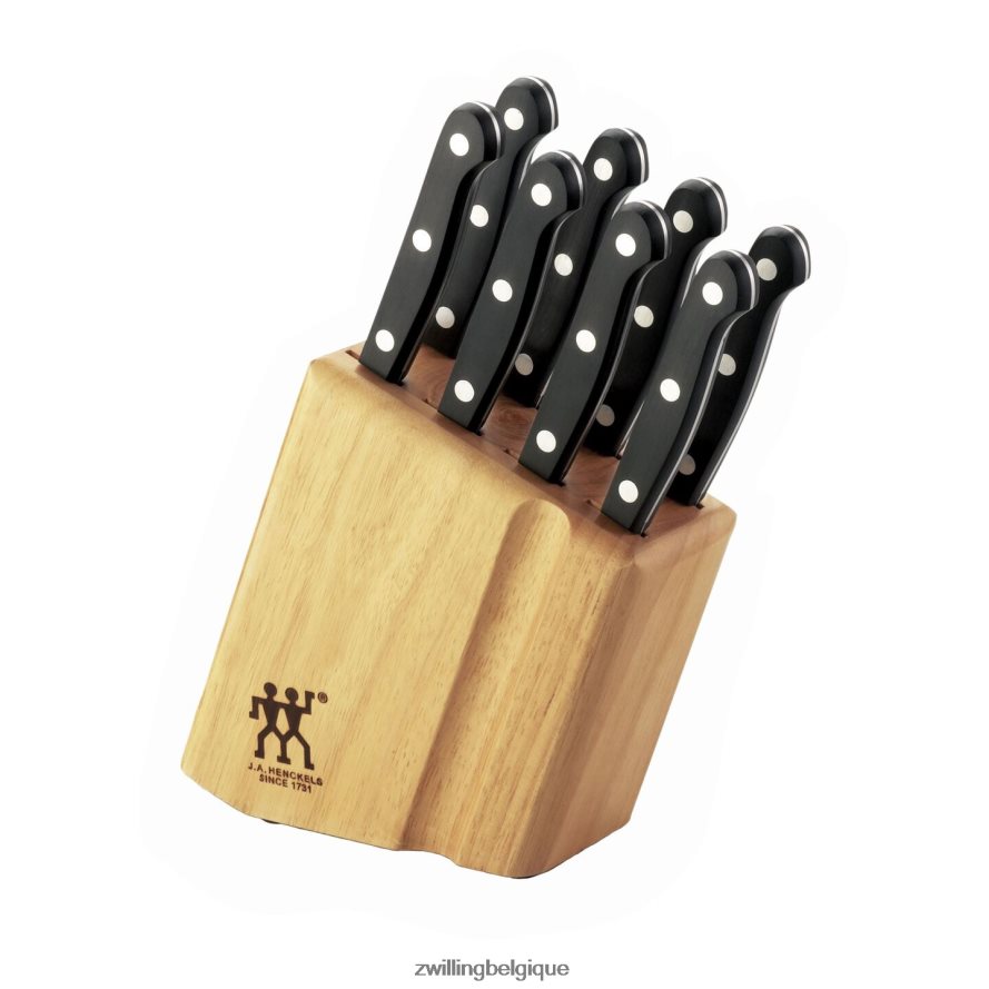 Zwilling ensemble de blocs de couteaux à steak Twin Gourmet, 9 pièces coutellerie 206XHX363