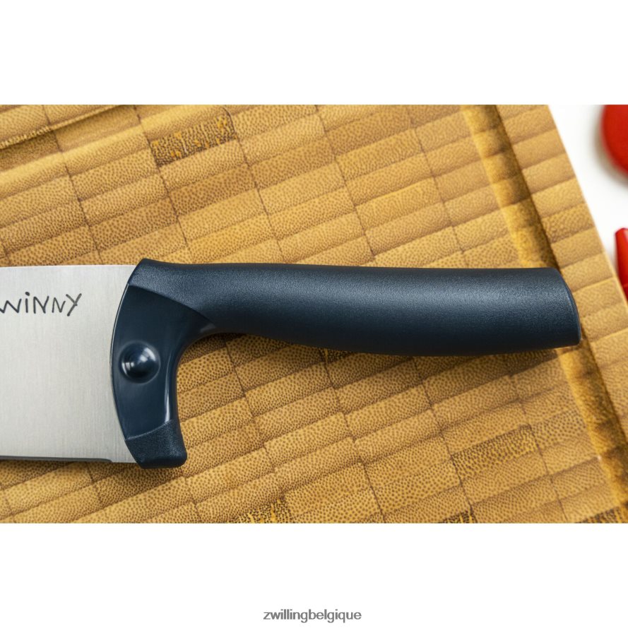 Zwilling twinny 4,25 pouces, couteau de chef, bleu coutellerie 206XHX97