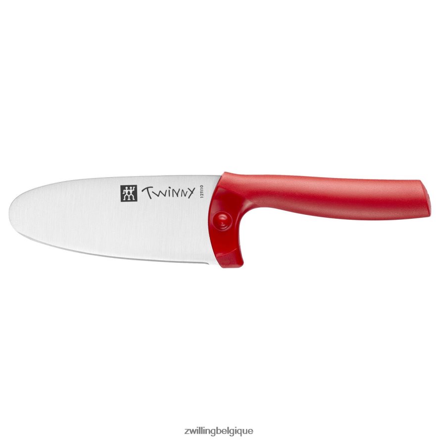Zwilling twinny 4,25 pouces, couteau de chef, rouge coutellerie 206XHX98