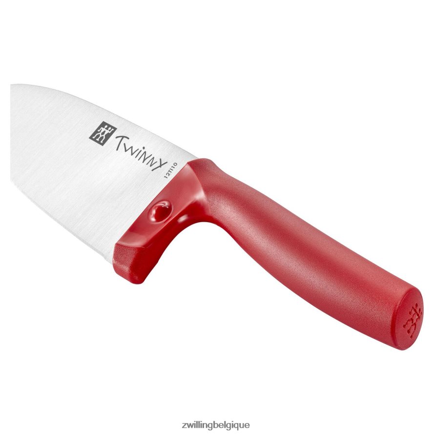 Zwilling twinny 4,25 pouces, couteau de chef, rouge coutellerie 206XHX98