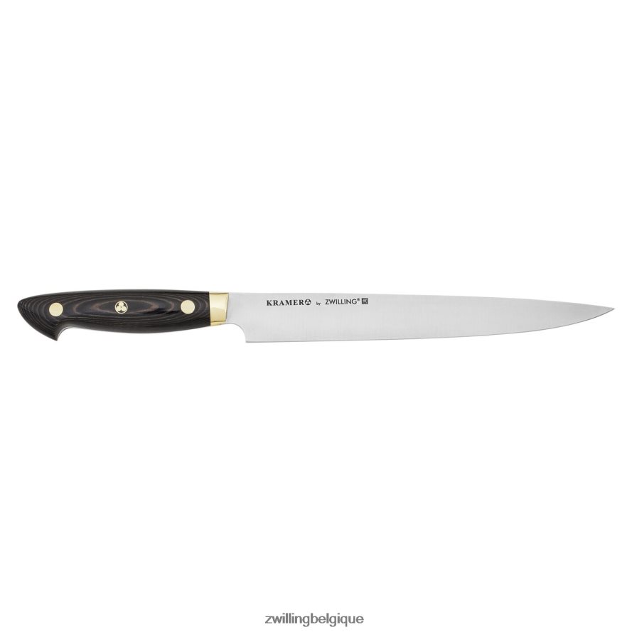 Zwilling Bob Kramer Carbon 2.0 9 pouces, couteau à trancher coutellerie 206XHX304