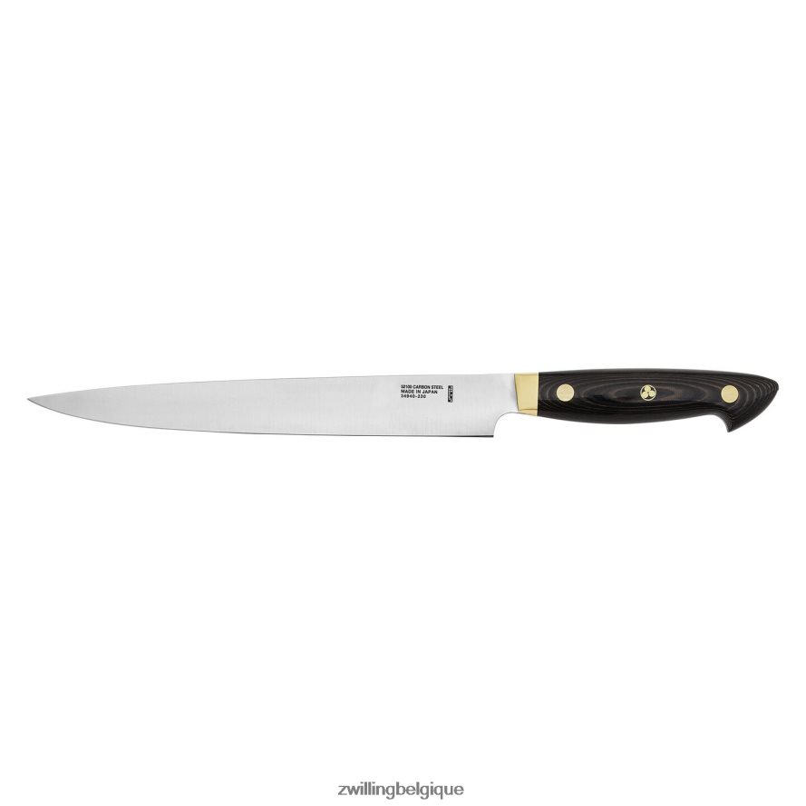Zwilling Bob Kramer Carbon 2.0 9 pouces, couteau à trancher coutellerie 206XHX304