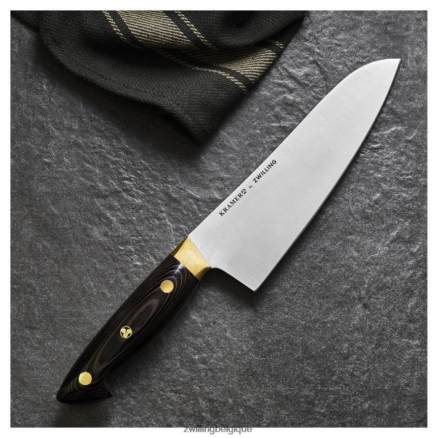 Zwilling bob kramer carbone 2.0 7 pouces, santoku coutellerie 206XHX166