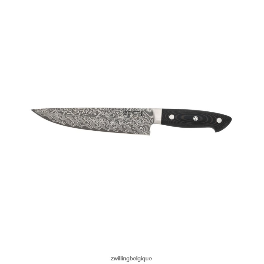Zwilling Kramer - Euroline Stainless Damascus Collection 8 pouces, couteau de chef étroit coutellerie 206XHX195