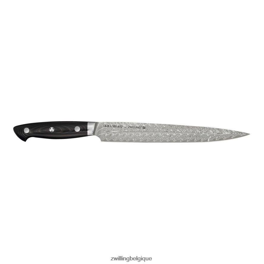 Zwilling Kramer - Euroline Stainless Damascus Collection 9 pouces, couteau à trancher/à découper coutellerie 206XHX306
