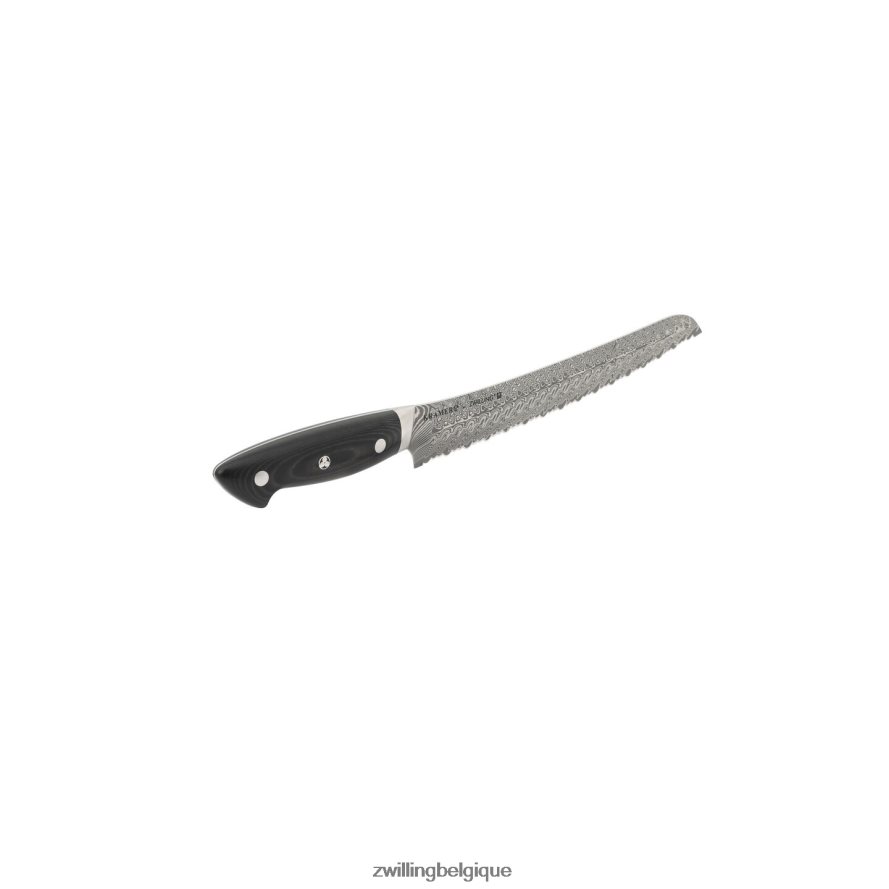 Zwilling Kramer - collection euroline inox damas 10 pouces, couteau à pain coutellerie 206XHX259