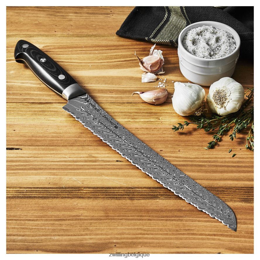 Zwilling Kramer - collection euroline inox damas 10 pouces, couteau à pain coutellerie 206XHX259