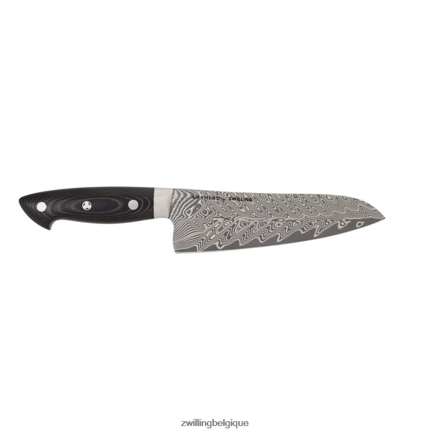 Zwilling Kramer - collection euroline inox damas 7 pouces, couteau santoku à bord fin coutellerie 206XHX129