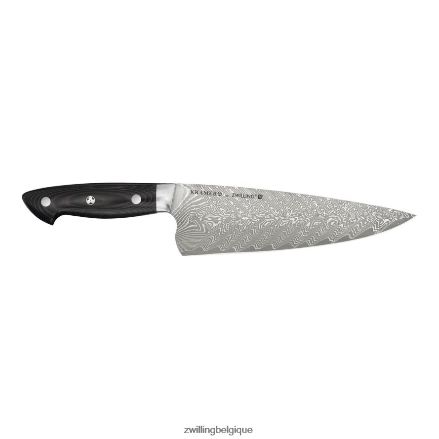 Zwilling Kramer - collection euroline inox damas 8 pouces, couteau de chef coutellerie 206XHX53