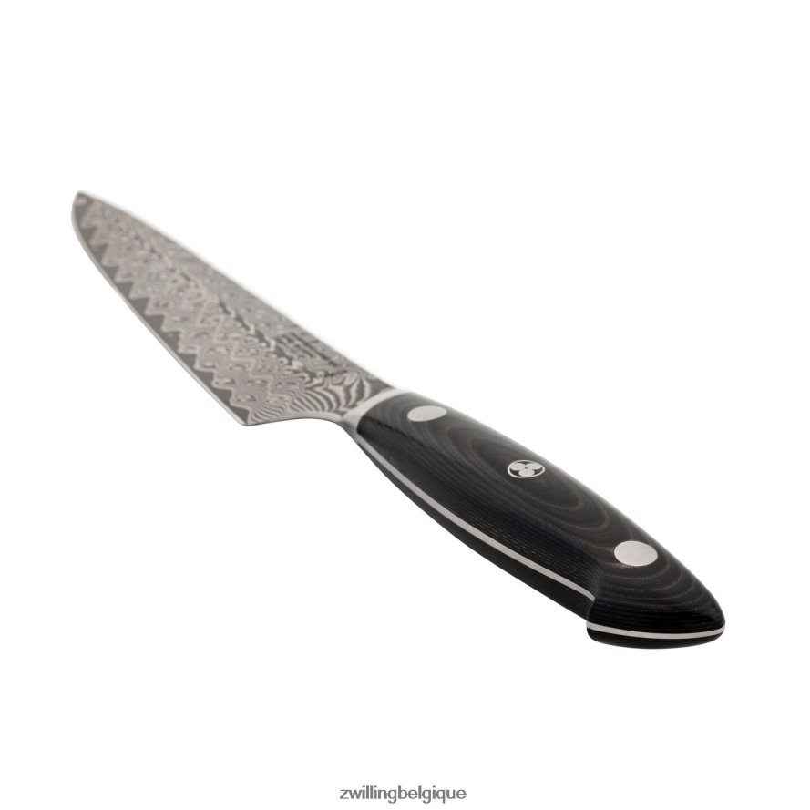 Zwilling Kramer - couteau de préparation euroline damascus collection 5,5 pouces, bord fin coutellerie 206XHX252