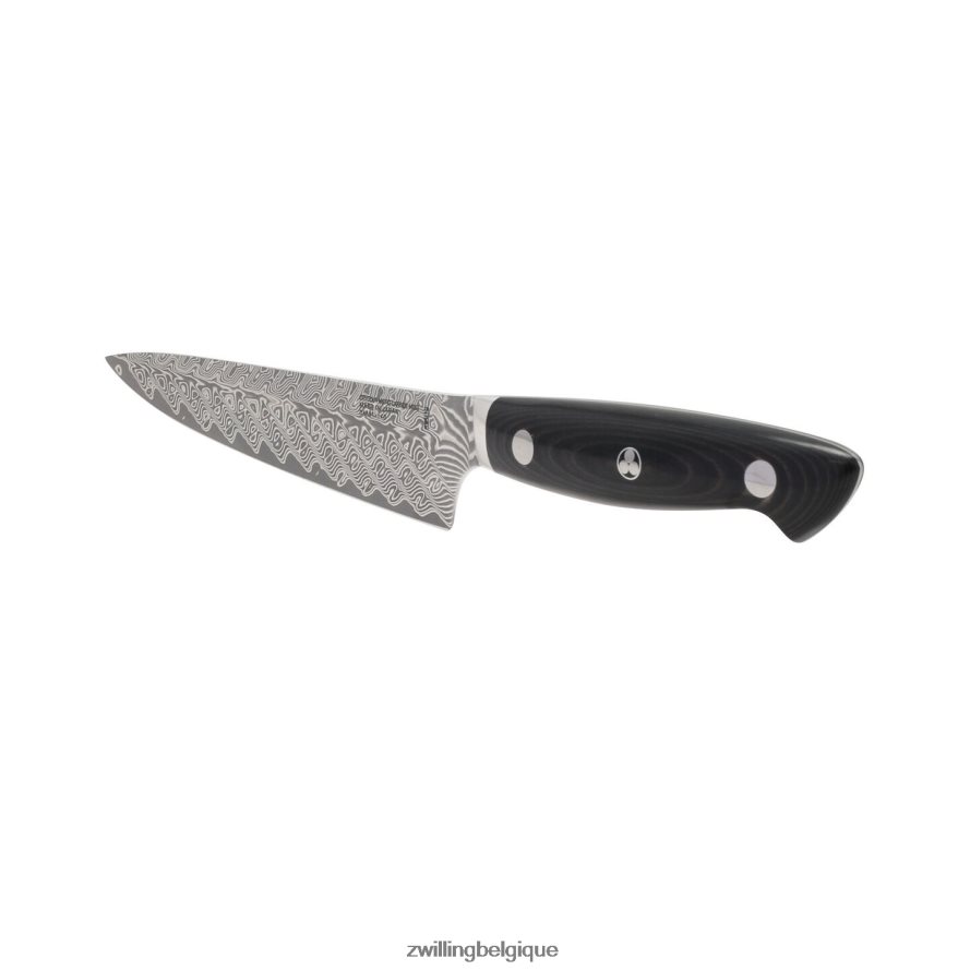Zwilling Kramer - couteau de préparation euroline damascus collection 5,5 pouces, bord fin coutellerie 206XHX252