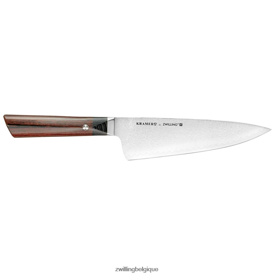 Zwilling Bob Kramer Meiji 8 pouces, couteau de chef coutellerie 206XHX60