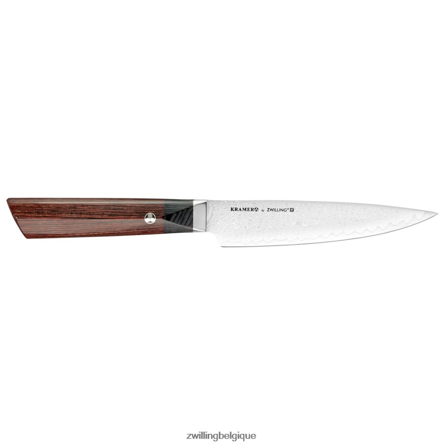 Zwilling bob Kramer - Meiji 7 pièces, ensemble de blocs à couteaux, marron coutellerie 206XHX187