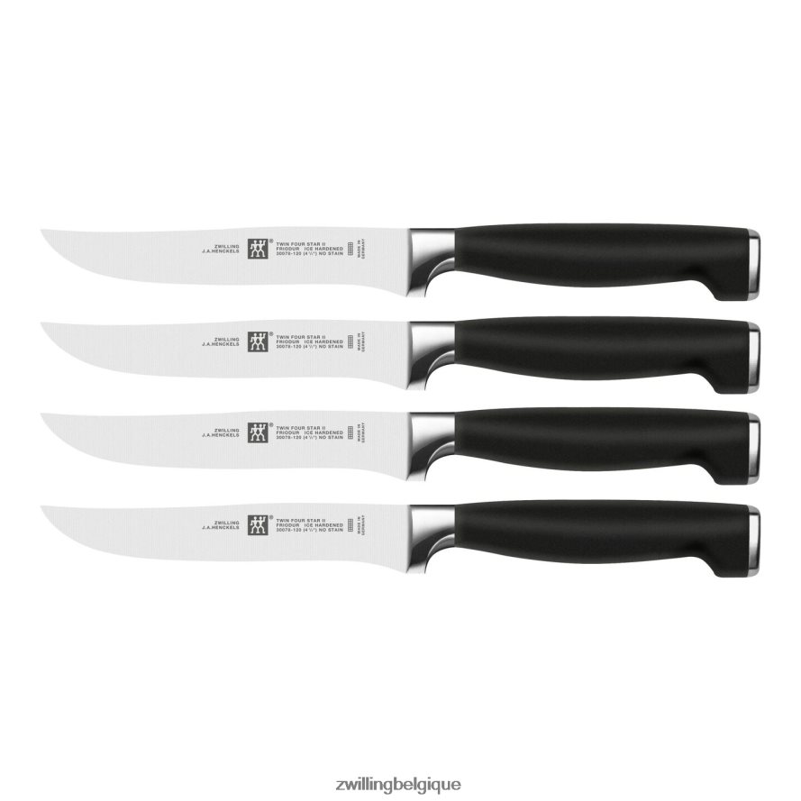 Zwilling Twin Four Star II 4 pièces, ensemble de couteaux à steak coutellerie 206XHX373