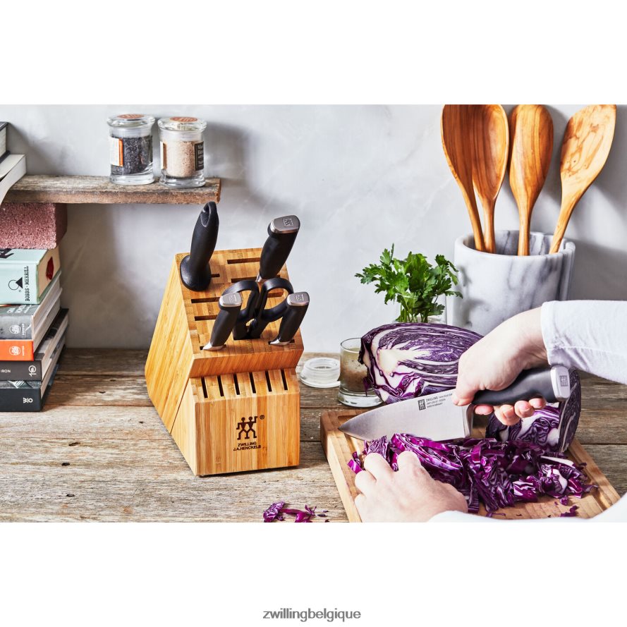 Zwilling Twin Four Star II 7 pièces, ensemble de blocs à couteaux coutellerie 206XHX378