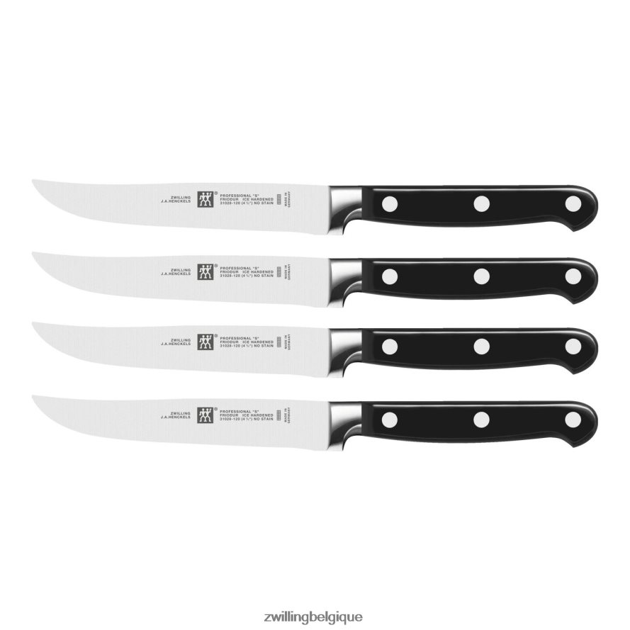 Zwilling ensemble de couteaux à steak professionnels, 4 pièces coutellerie 206XHX39