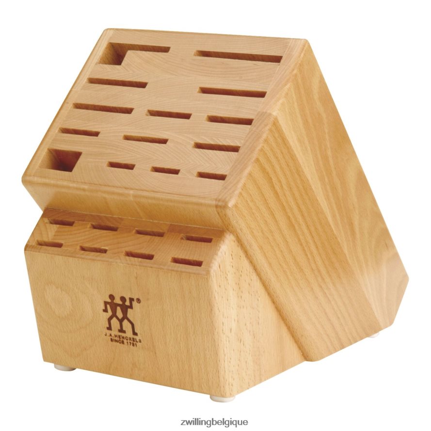 Zwilling professionnel s 20 pièces, jeu de blocs à couteaux, naturel coutellerie 206XHX62