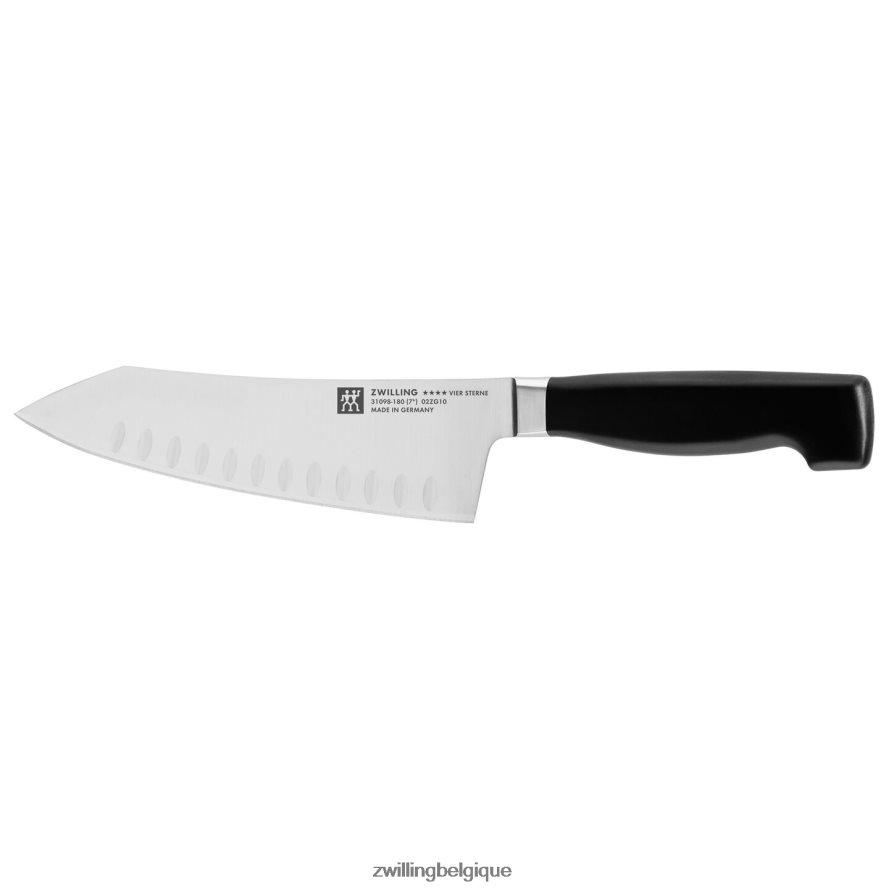 Zwilling Ensemble de couteaux quatre étoiles 2 pièces, « rock & chop » coutellerie 206XHX67