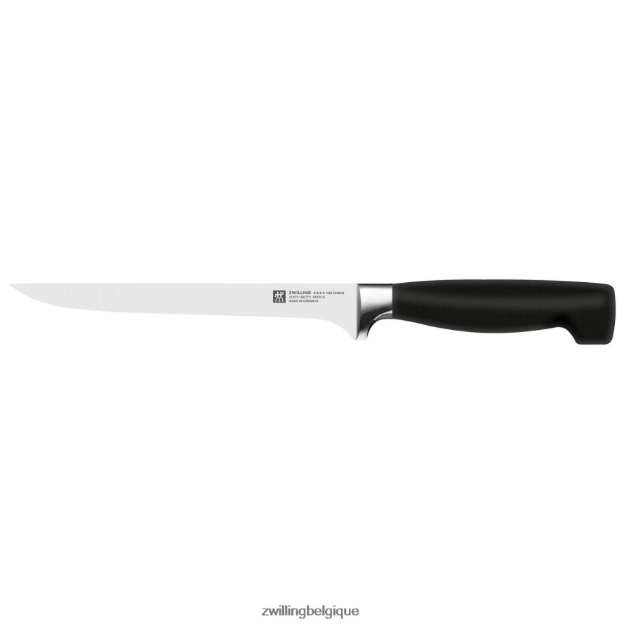 Zwilling couteau à filet quatre étoiles de 7 pouces coutellerie 206XHX214