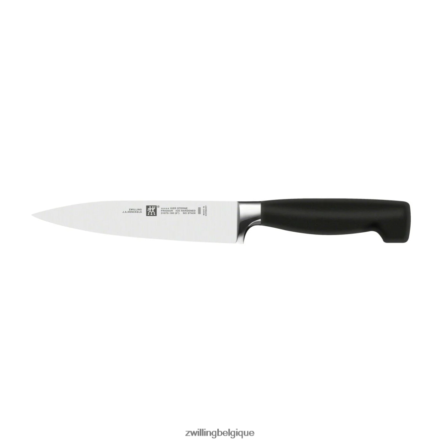 Zwilling couteau utilitaire quatre étoiles de 6,5 pouces coutellerie 206XHX169