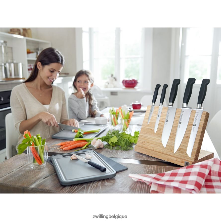 Zwilling ensemble de couteaux de préparation quatre étoiles 2 pièces coutellerie 206XHX286