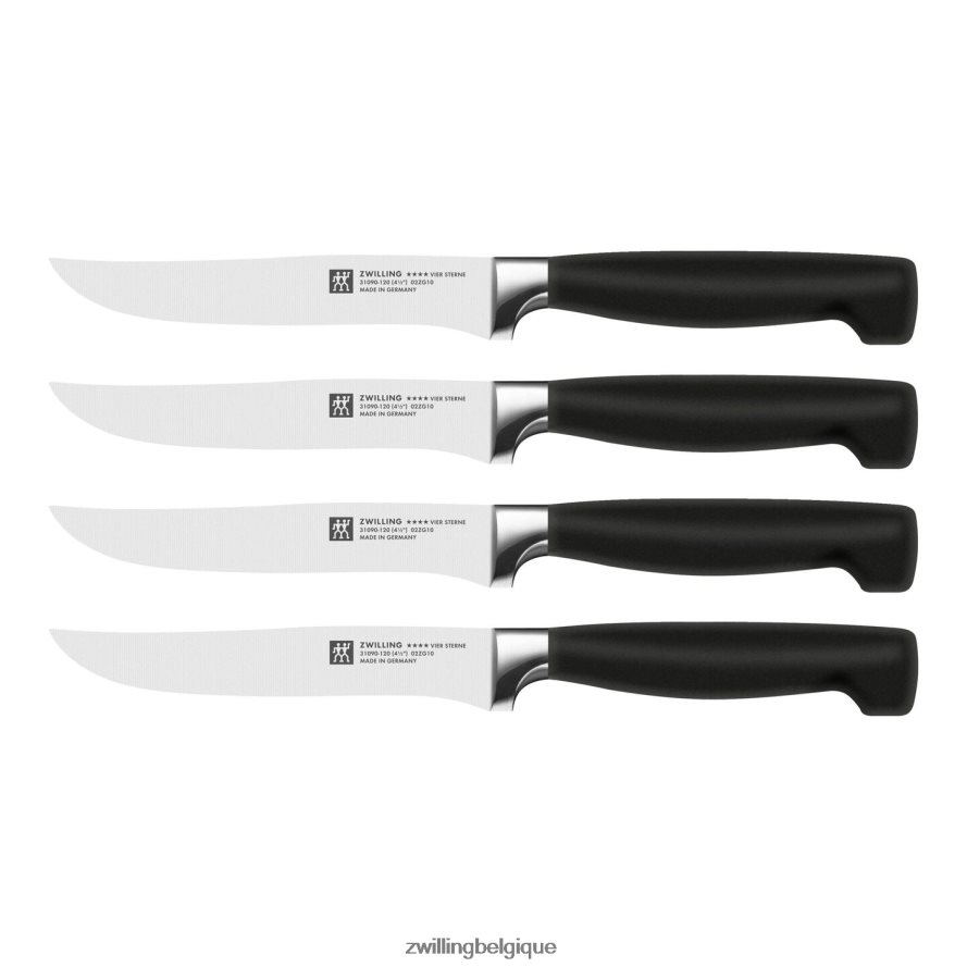 Zwilling quatre étoiles 20 pièces, ensemble de blocs à couteaux, naturel coutellerie 206XHX24