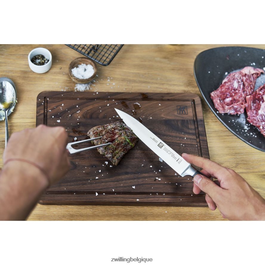 Zwilling quatre étoiles 2 pièces, couteau à trancher/à découper coutellerie 206XHX152