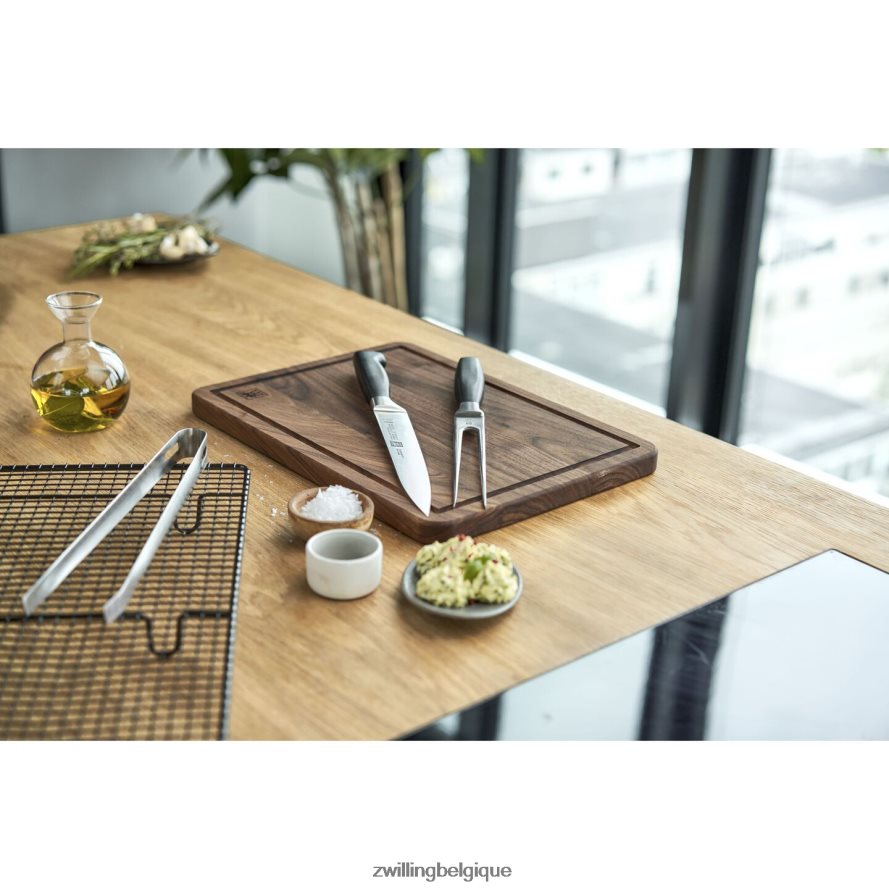 Zwilling quatre étoiles 2 pièces, couteau à trancher/à découper coutellerie 206XHX152