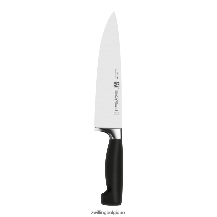 Zwilling quatre étoiles 8 pièces, ensemble de blocs de couteaux, naturel coutellerie 206XHX2