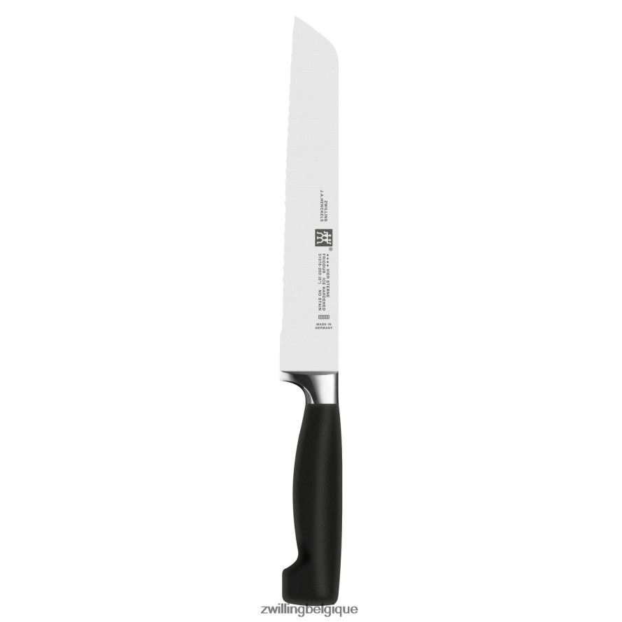 Zwilling quatre étoiles 8 pièces, ensemble de blocs de couteaux, naturel coutellerie 206XHX2