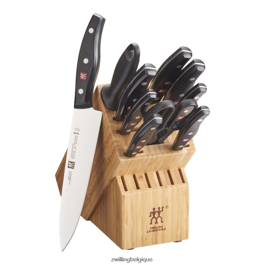 Zwilling Twin Signature 11 pièces, ensemble de blocs de couteaux coutellerie 206XHX382